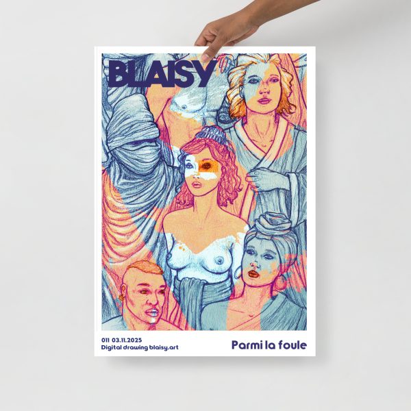 Poster Parmis la foule