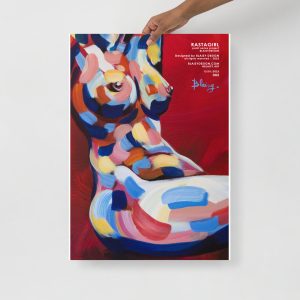 enhanced-matte-paper-poster-cm-50x70-cm-front-6a95d5783caea.jpg Poster Rastagirl