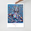 Poster femme buffle